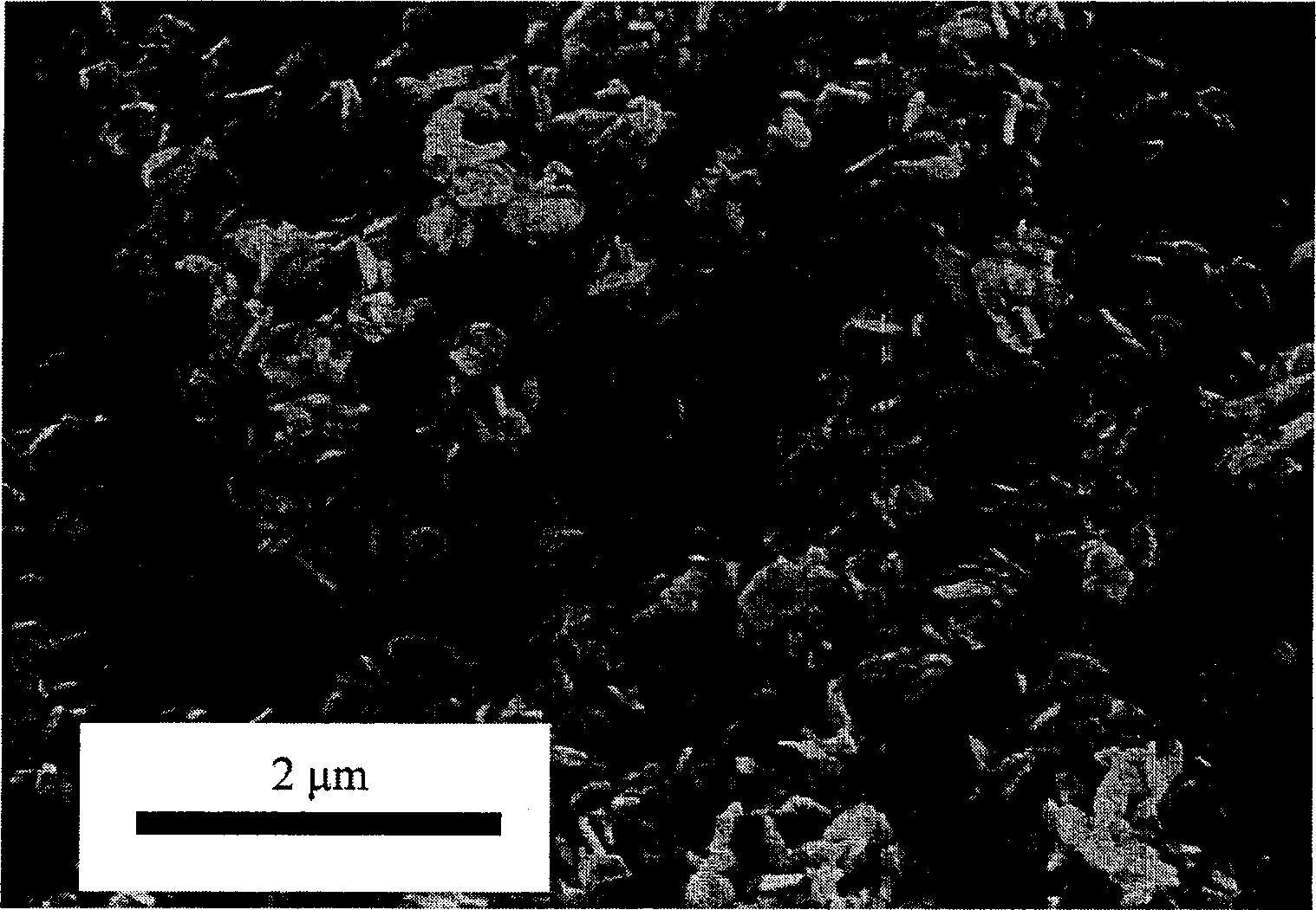 Hexagonal sheet-like barium ferrite magnetic nanometer powder preparation method