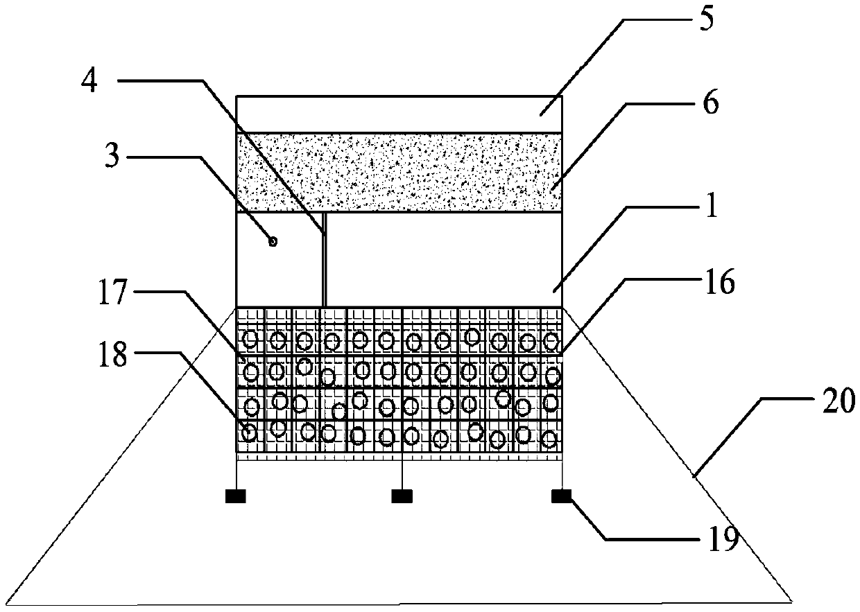 Floating breakwater configured with arc wave resistant wings and power generator