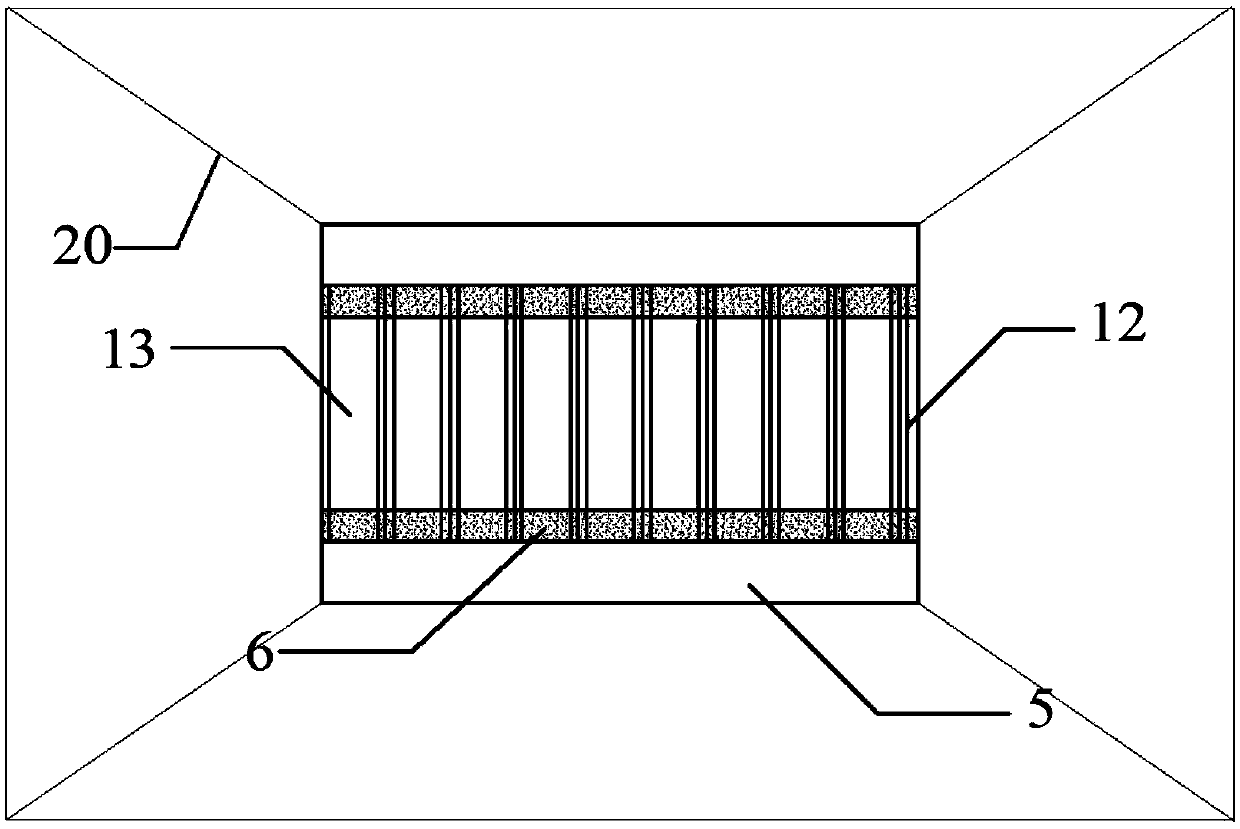 Floating breakwater configured with arc wave resistant wings and power generator