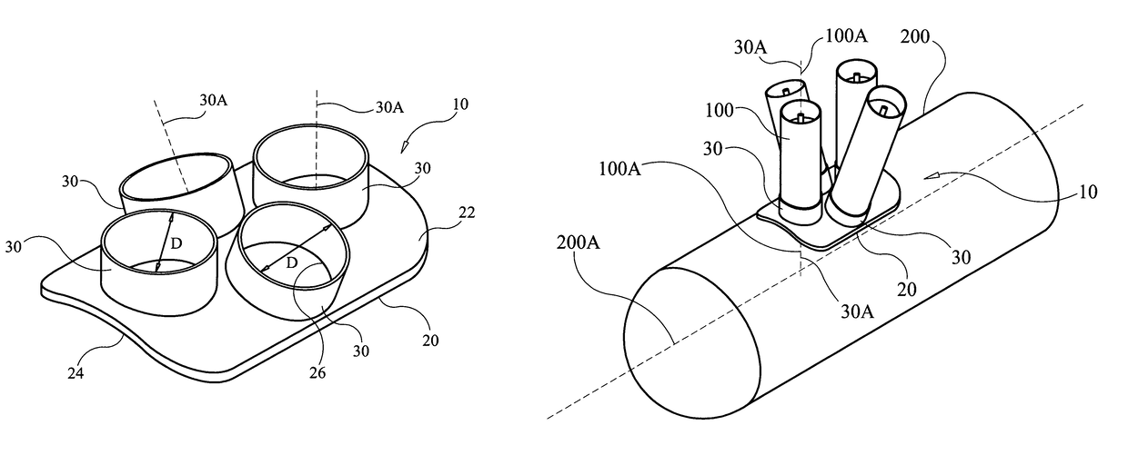 Explosive container postioning saddle for munition demolition