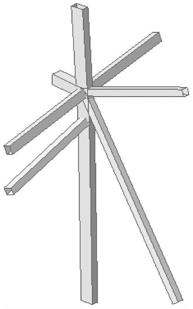 Weld box section steel joint multi-scale finite element modeling method