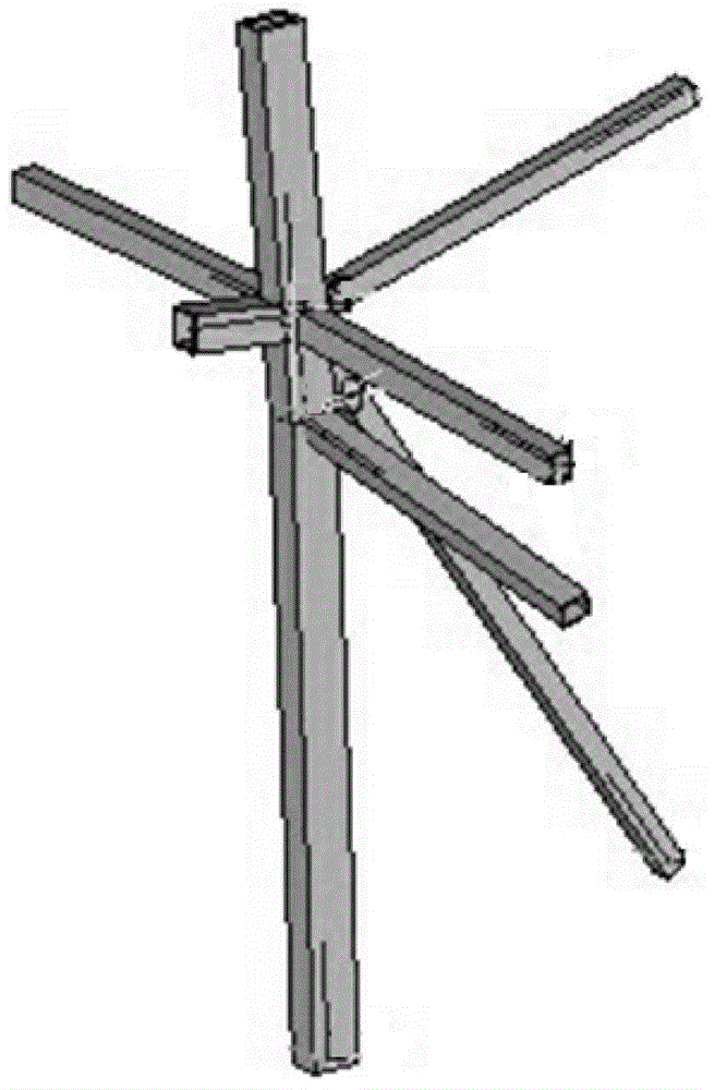 Weld box section steel joint multi-scale finite element modeling method