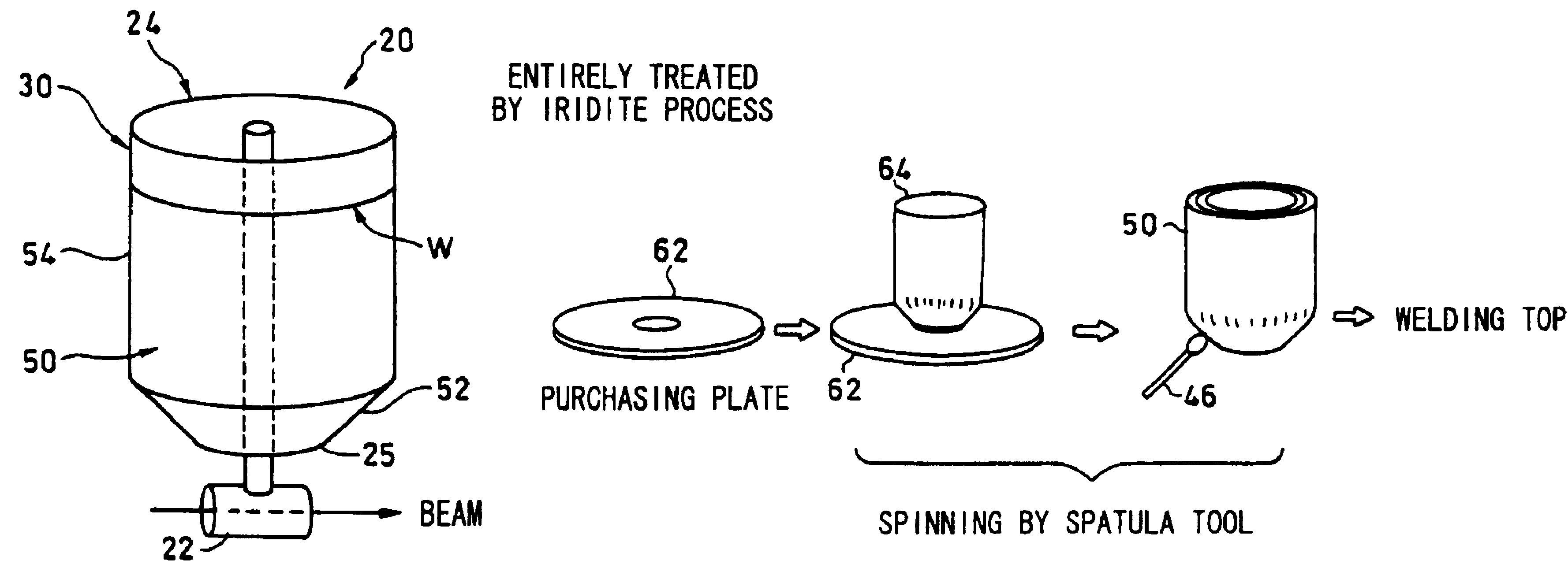 Radio frequency resonator and method for producing the same