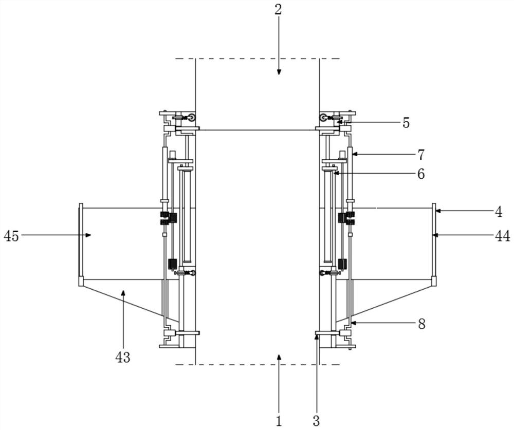 Self-climbing safety operation platform for pouring construction of pier column and construction method thereof