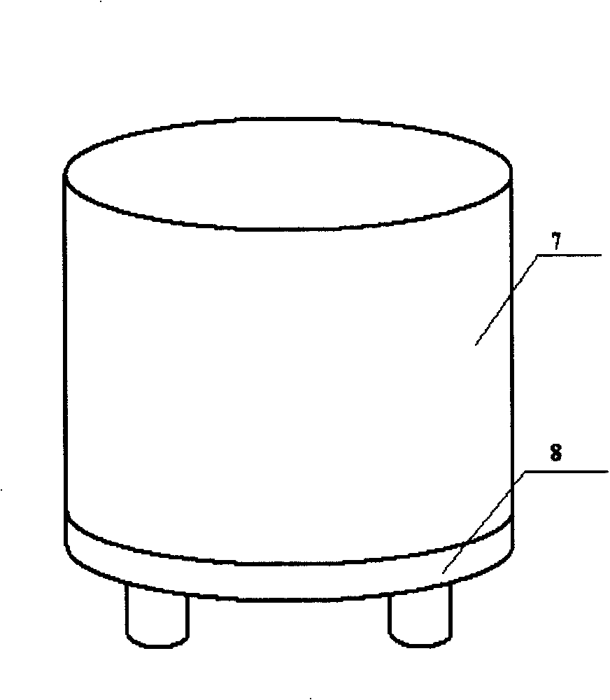 Metallic corrosion velocity measurer and its measuring method adopting AC resistance probe