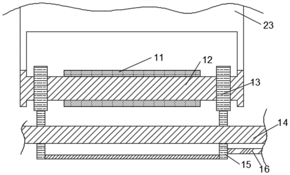 Glue injection production device for rubber boots