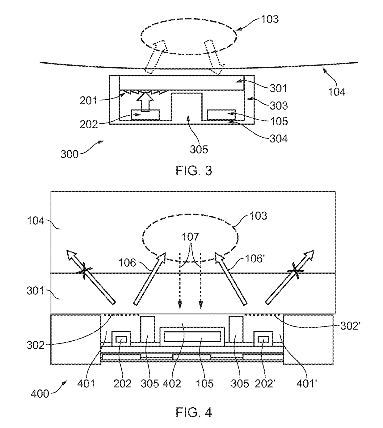 Apparatus and Method for Detecting Light Reflected From an Object