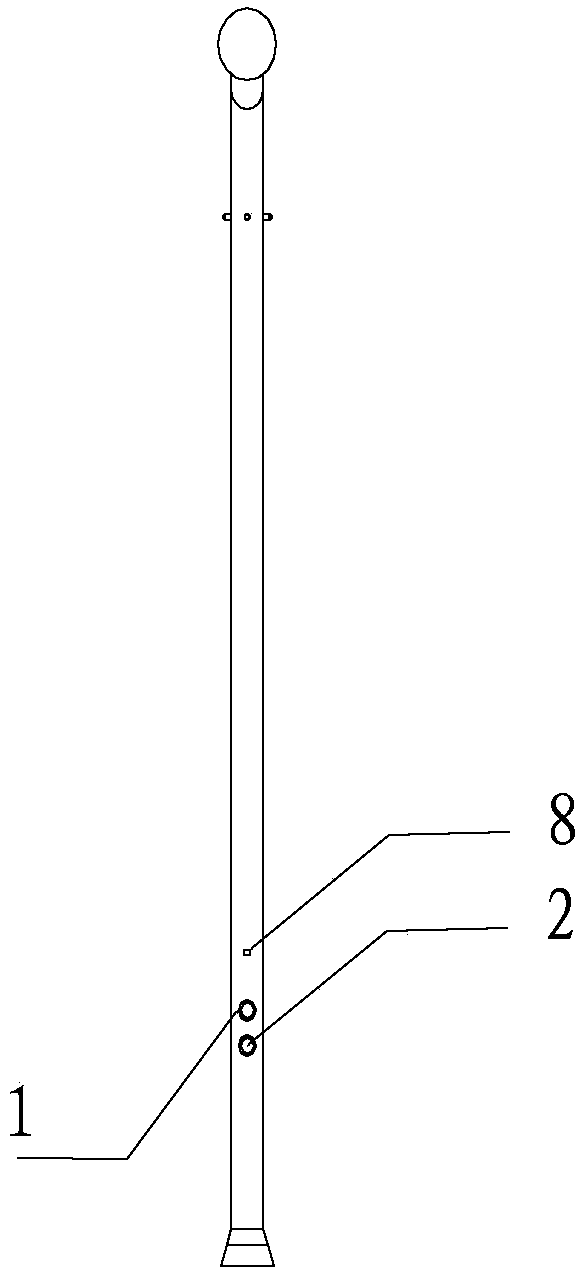 Blind guide crutch based on ultrasonic ranging