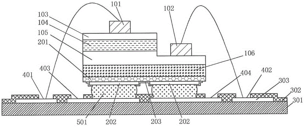 An LED device integrating graphene temperature sensing and a manufacturing method thereof