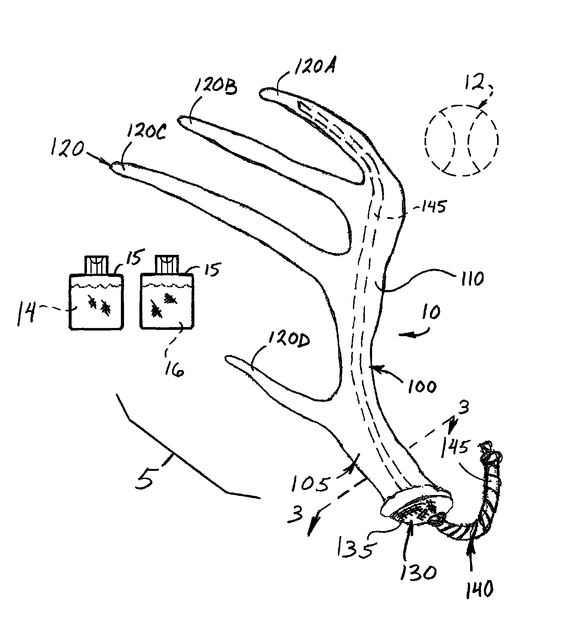 Retrieving tool for training dogs