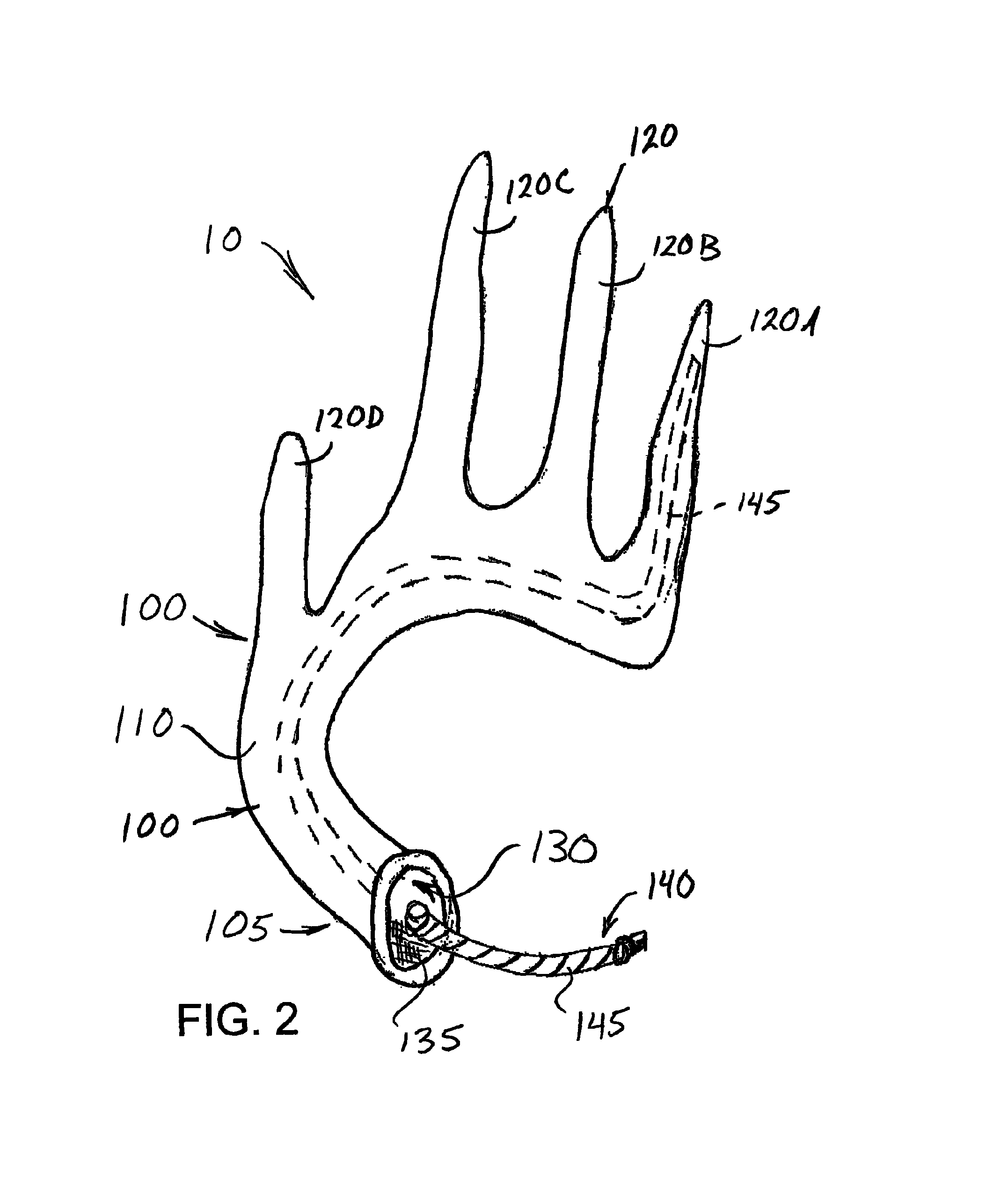 Retrieving tool for training dogs