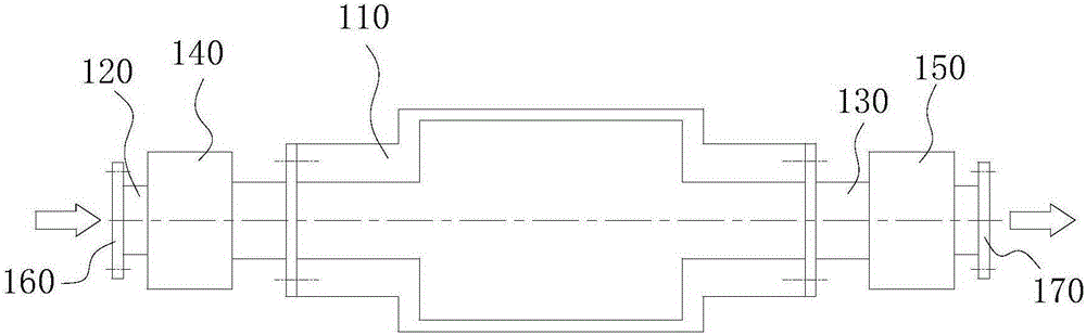 High-speed heat transfer oil roller