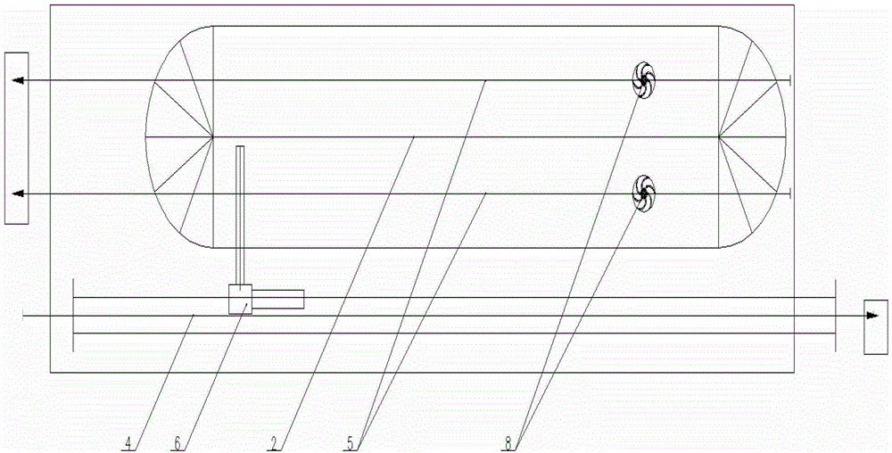 Material piling system for uniformly mixed material piles in iron and steel plant