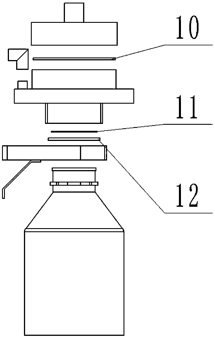 Automatic pumping, sample-sending and acquiring suction filter