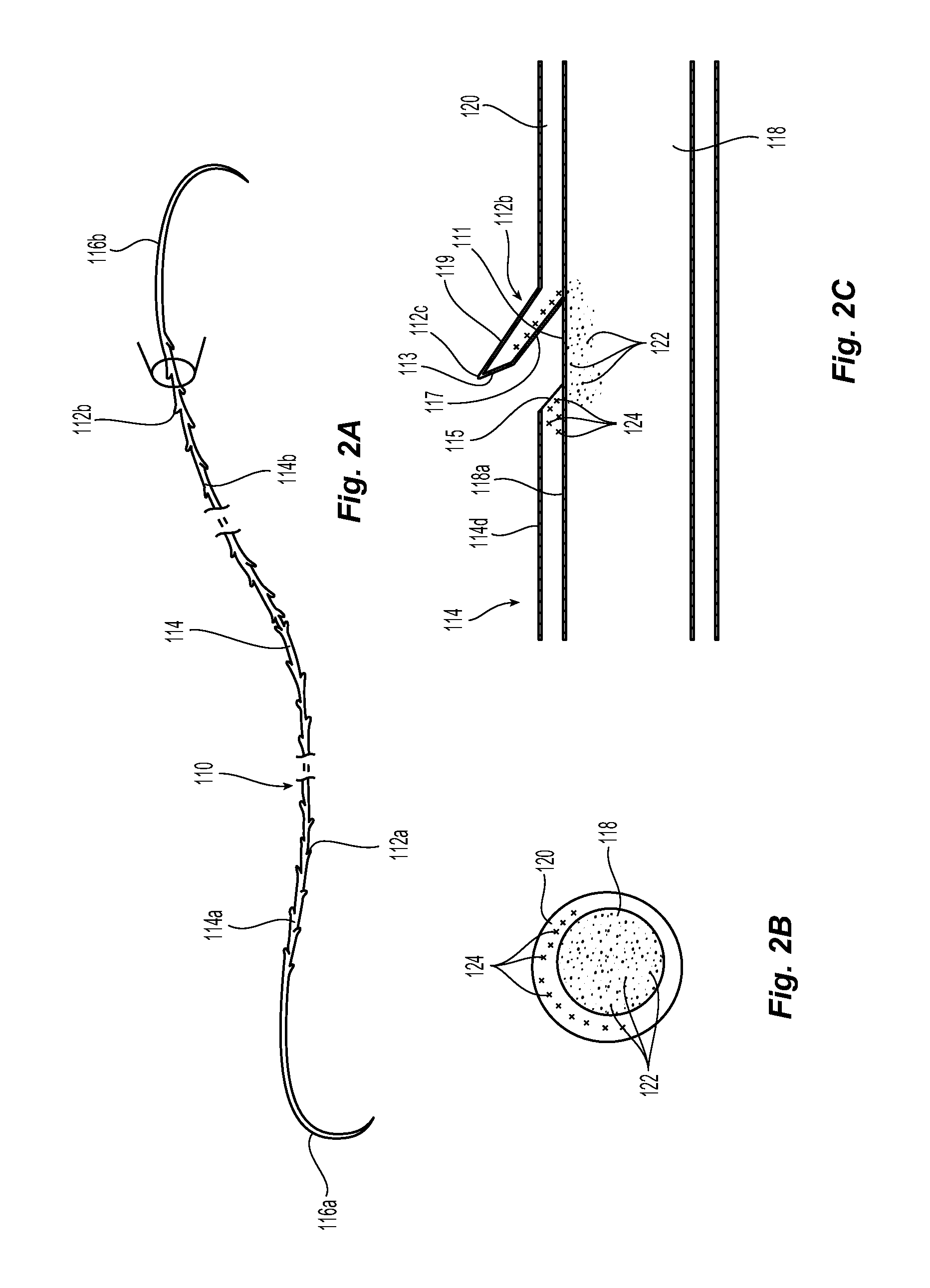 Adhesive barbed filament