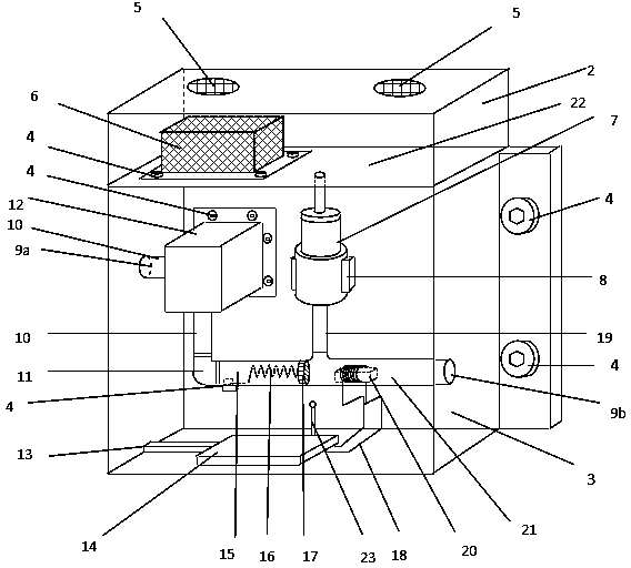 WSN (Wireless Sensor Network)-based piggery environment perception electronic nose and working method