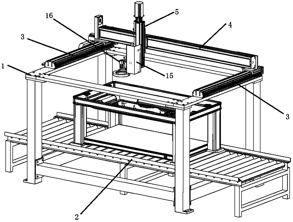 Three-axis visual auto-screwdriving machine