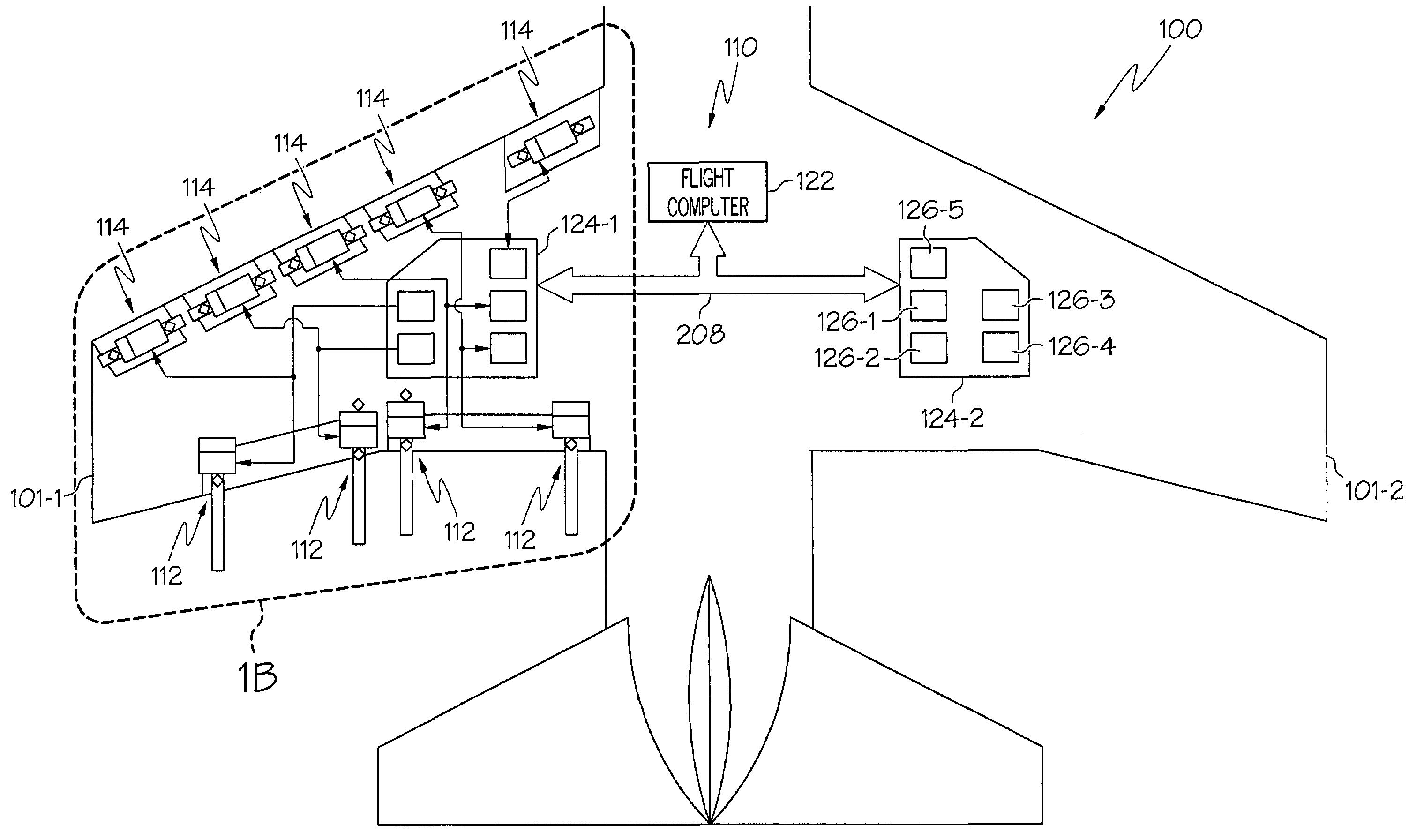 Distributed flight control surface actuation system