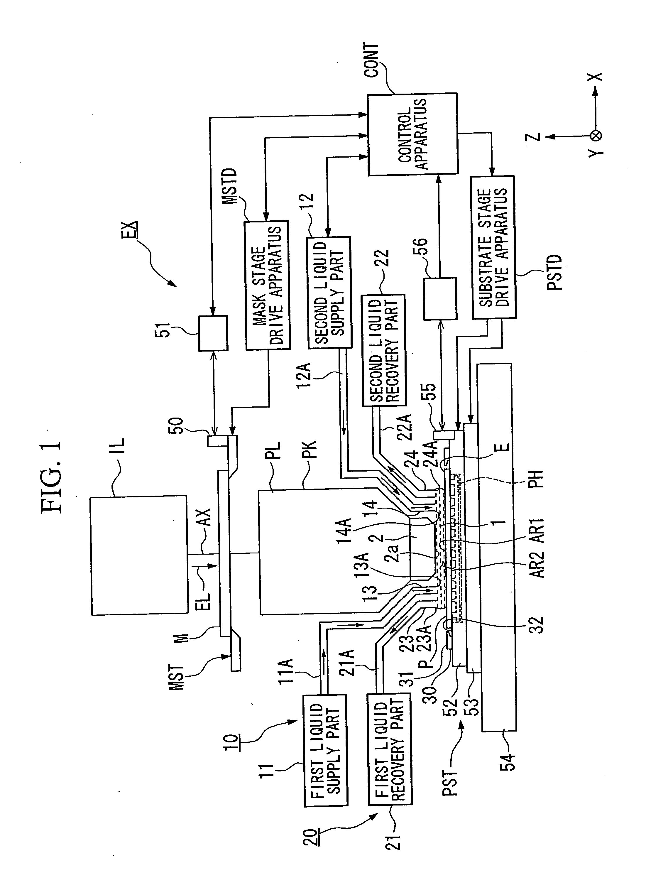 Stage apparatus, exposure apparatus, and exposure method