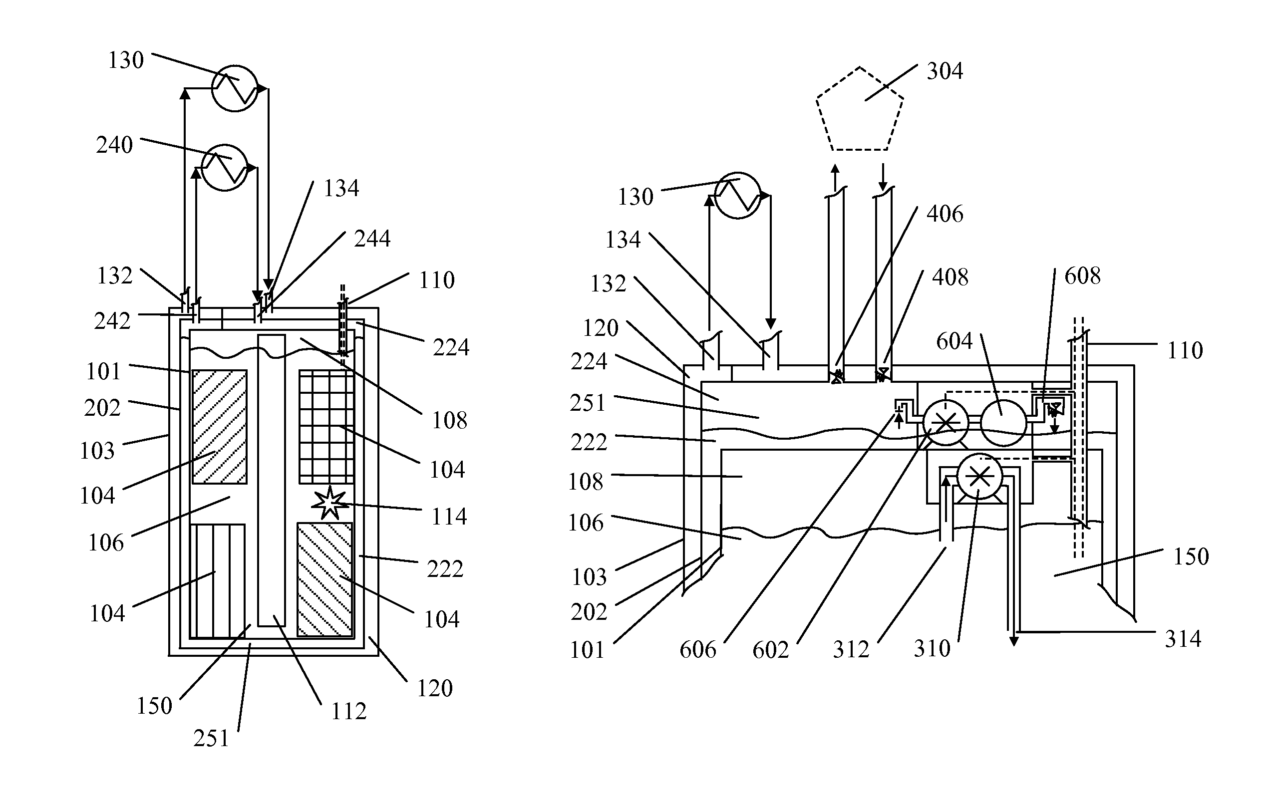 System and method for fluid cooling of electronic devices installed in a sealed enclosure