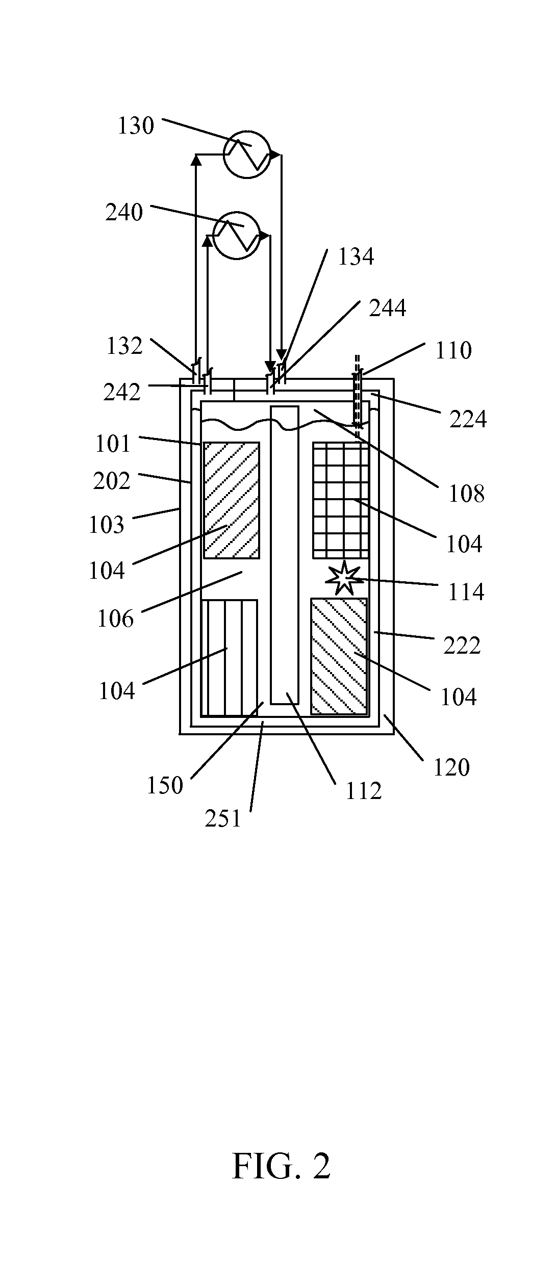 System and method for fluid cooling of electronic devices installed in a sealed enclosure