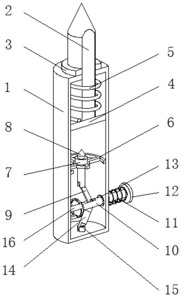 A safety blasting and breaking device for automobile glass