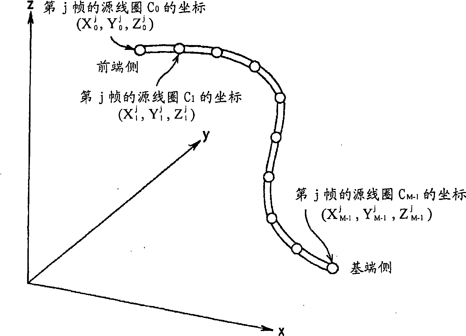 Endoscope insertion shape analyzing system, and observation system for living body