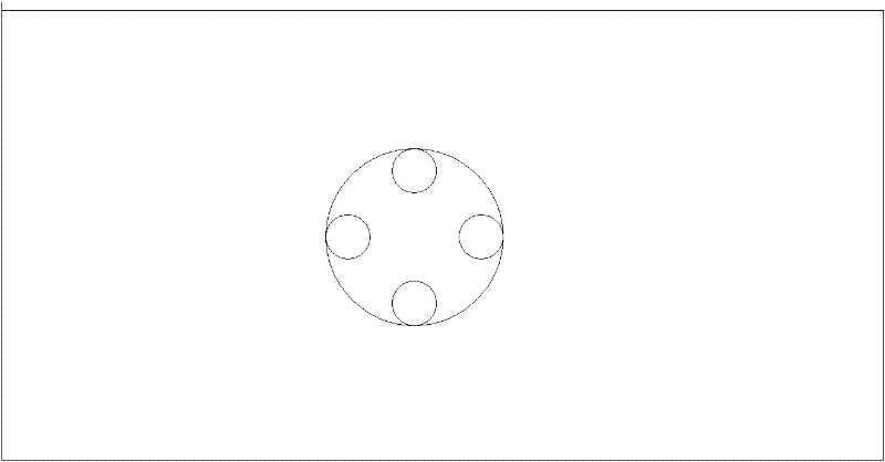 Organic micro-molecule thermal evaporating crucible assembly