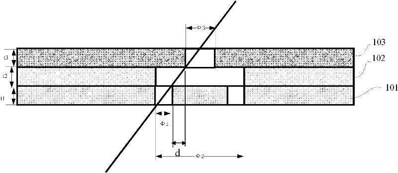 Organic micro-molecule thermal evaporating crucible assembly