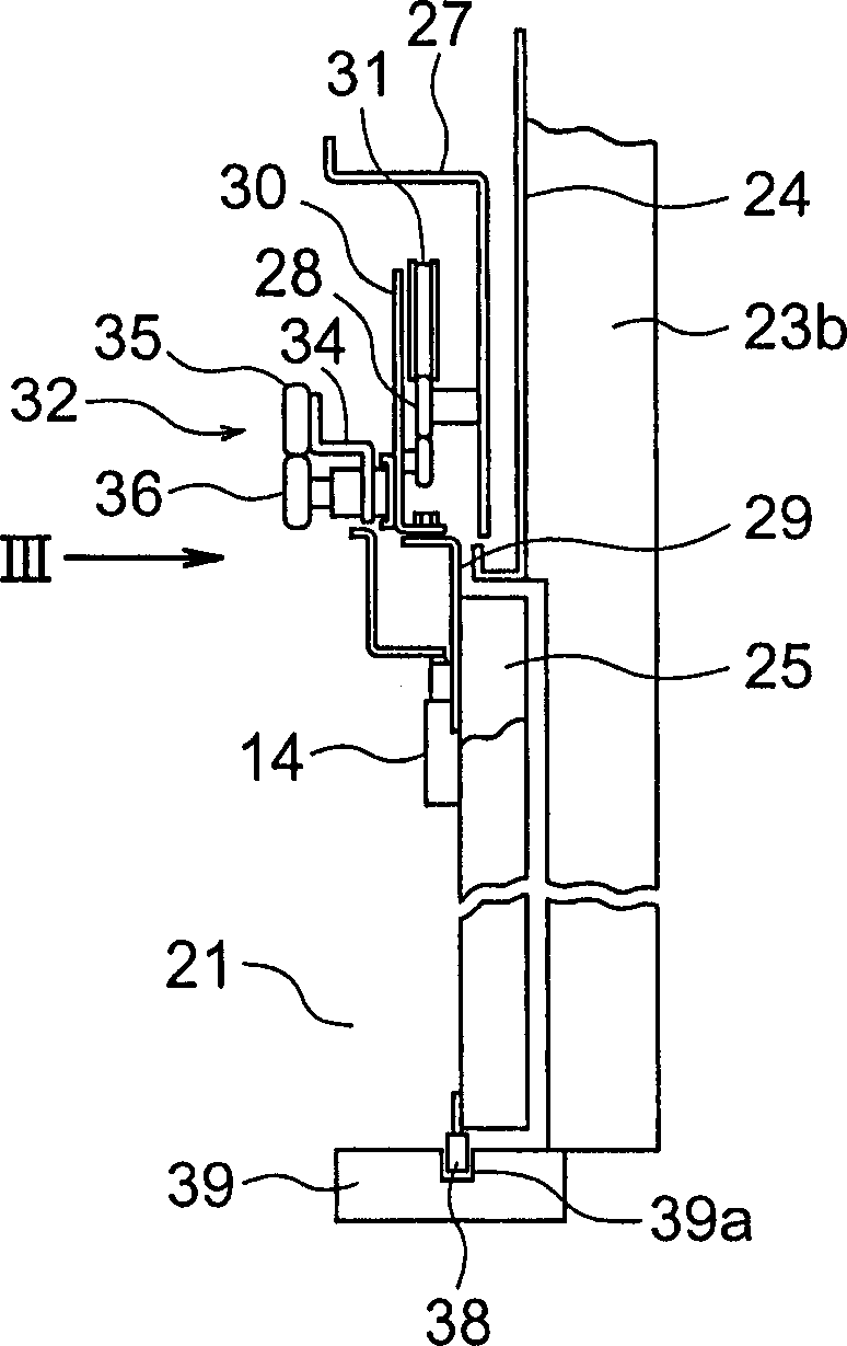 Elevator storey door unlocking device