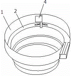 Vibrating disk capable of selecting direction and ranking automatically used for feeding for toy car gear