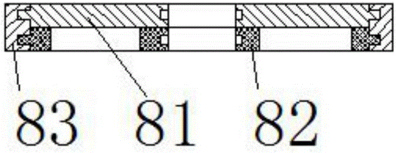 Ecological slope protection system produced by applying soil-retaining bricks