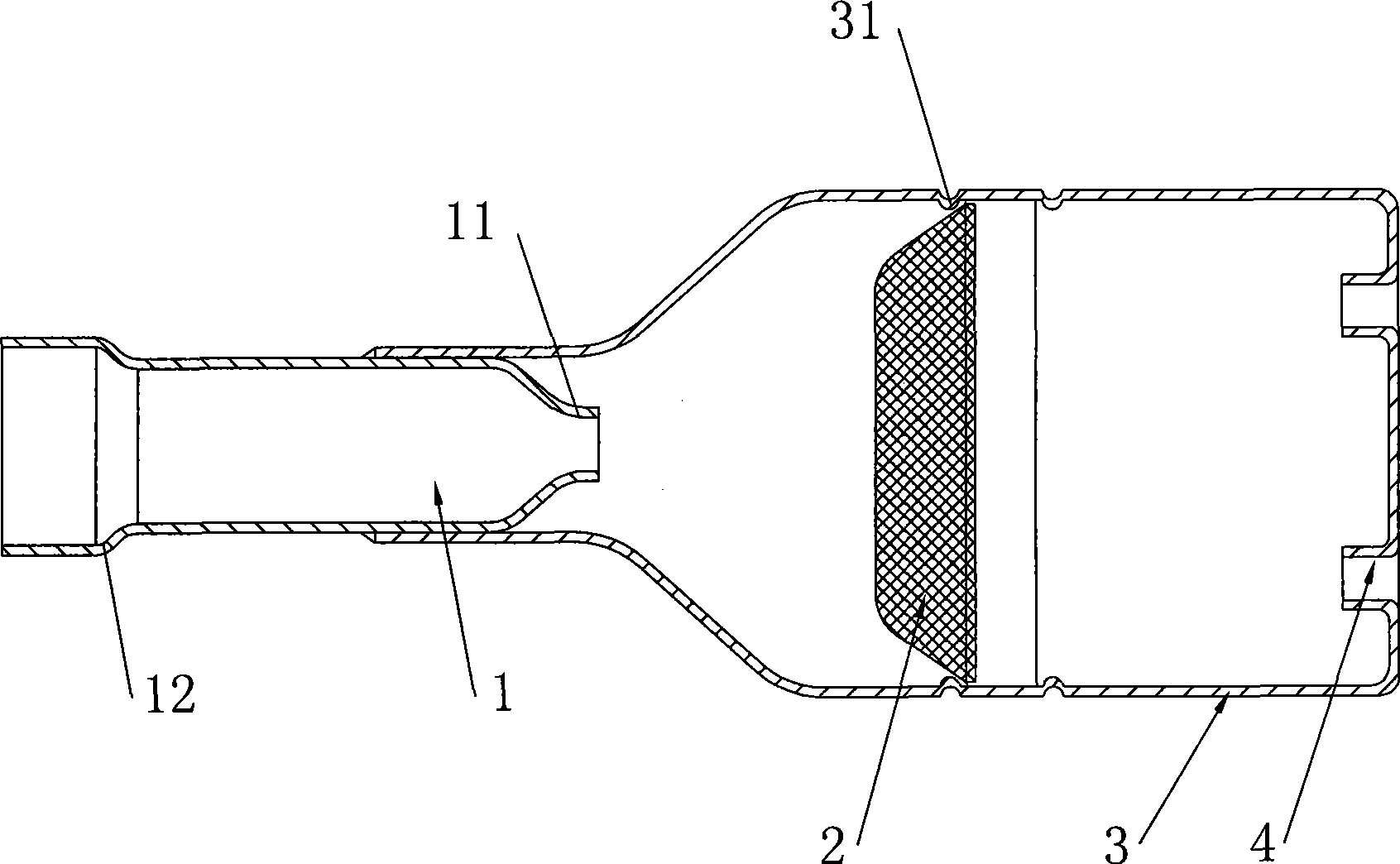 Refrigerant distributor used for air conditioner heat-exchanger