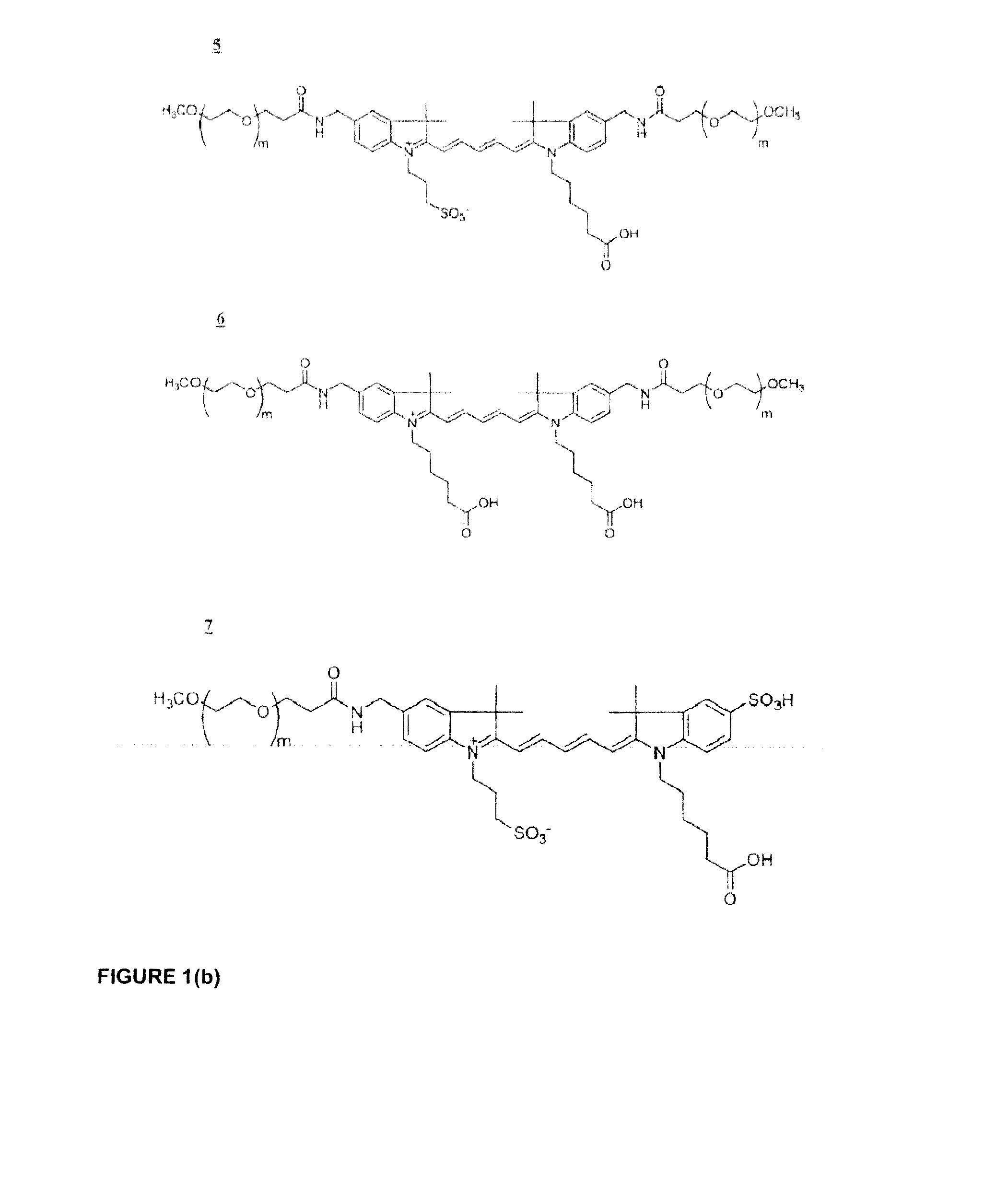 Phospholinked dye analogs with an amino acid linker