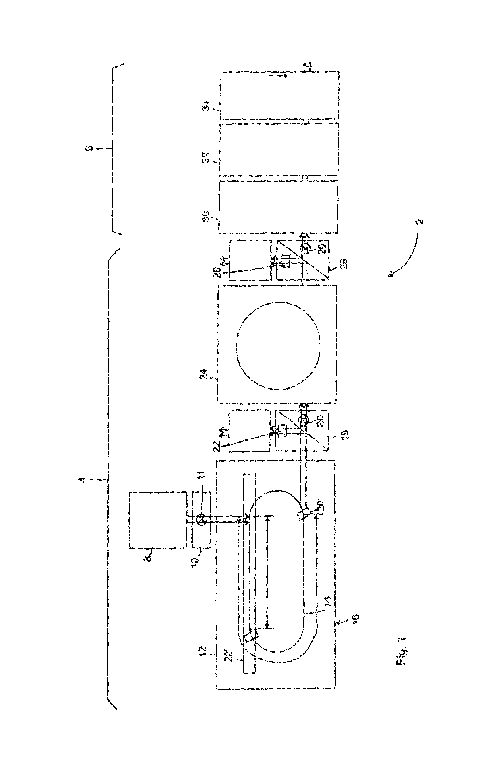 Facility and method for producing containers