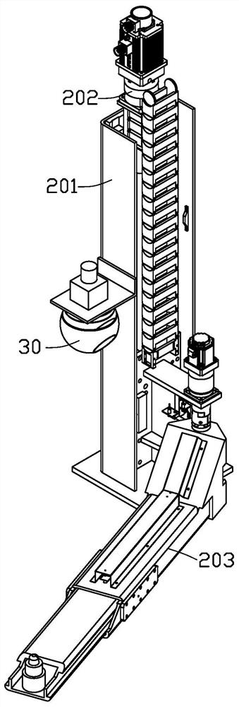 Battery replacing system based on multi-axis linkage