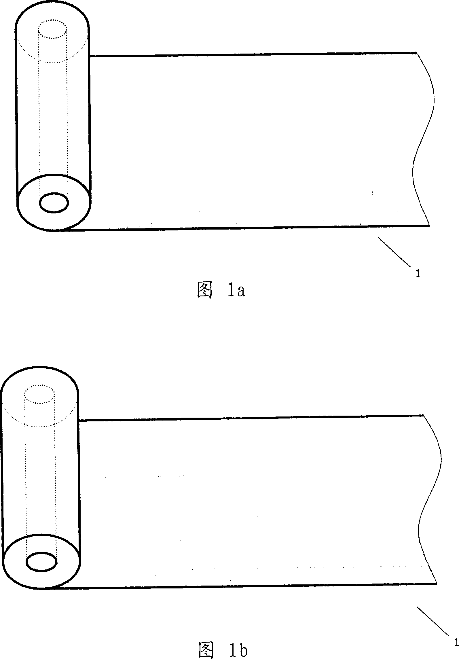 Direct acting capacitive transducer and method for producing same