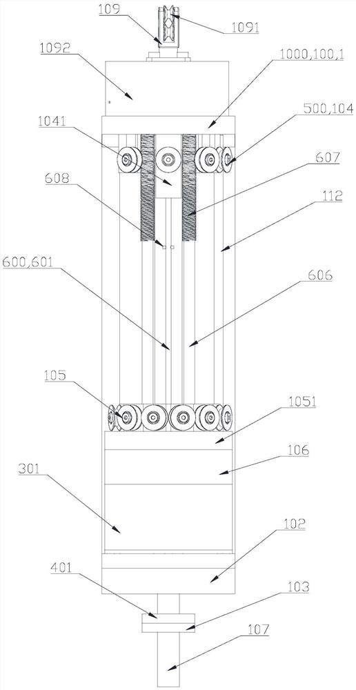 A three-dimensional automatic weaving equipment