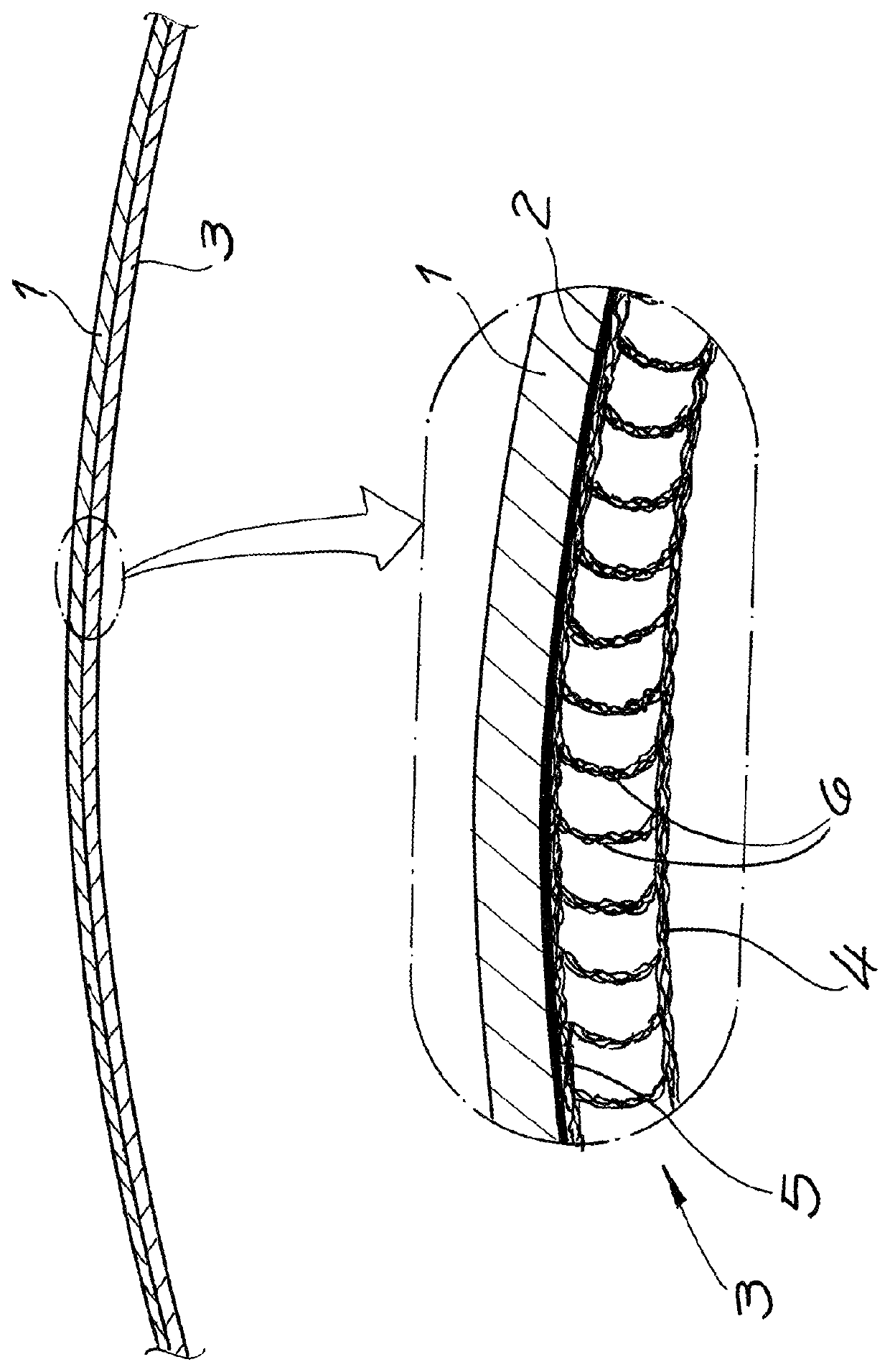 Knit spacer fabric for use as interior vehicle trim