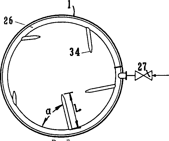 Multi-dimensional space filter material scrubbing method