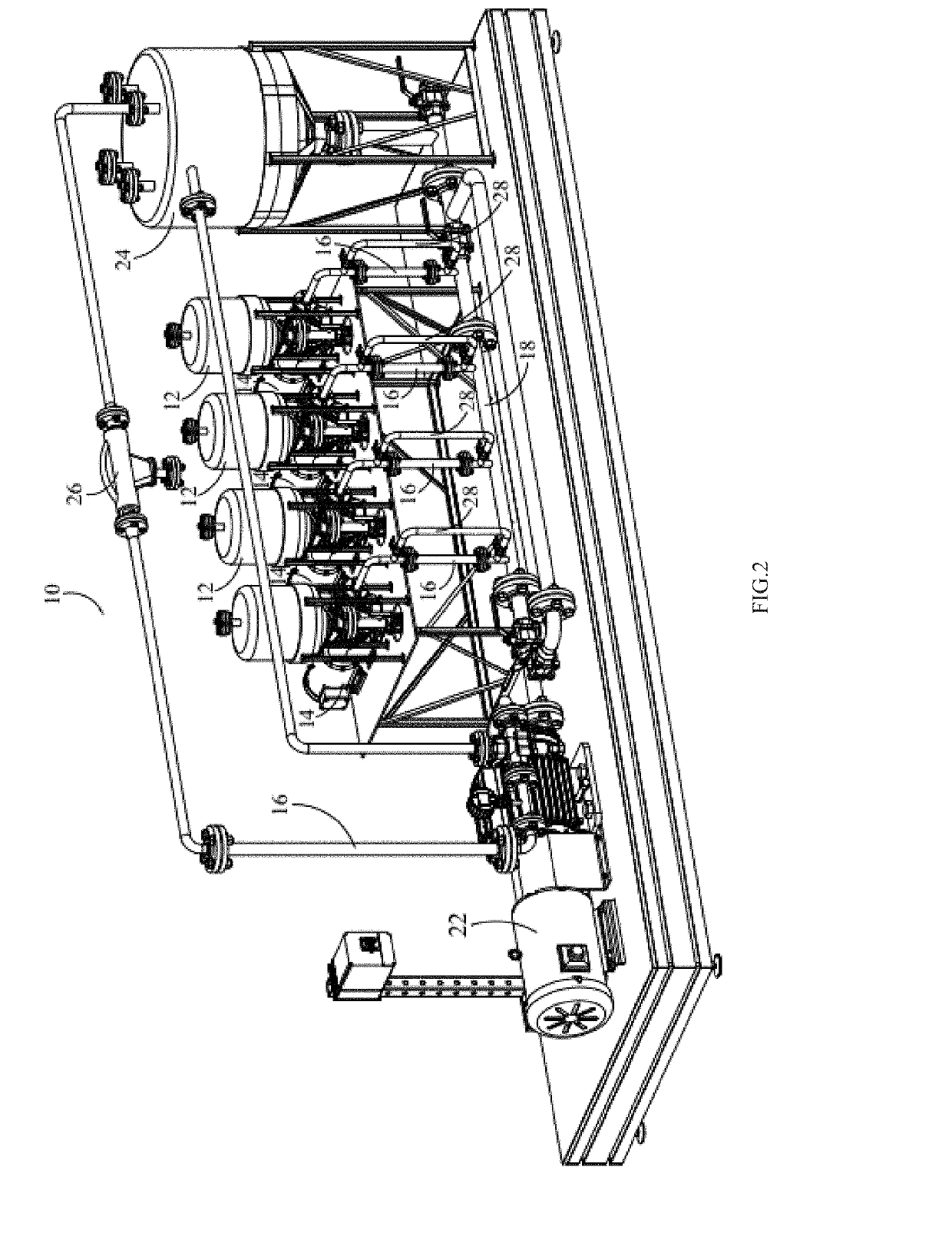 Method and device for producing of high quality alcoholic beverages