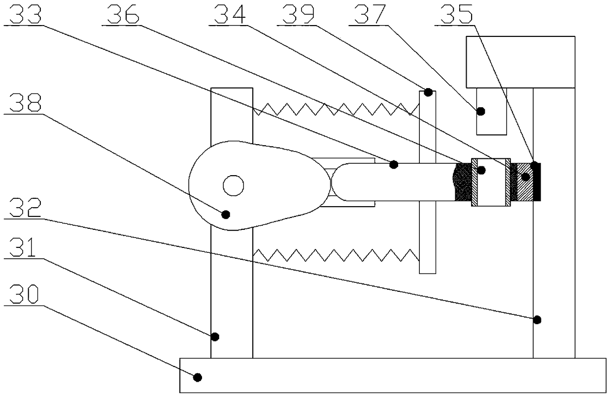 A device for checking air leakage in filling bottles