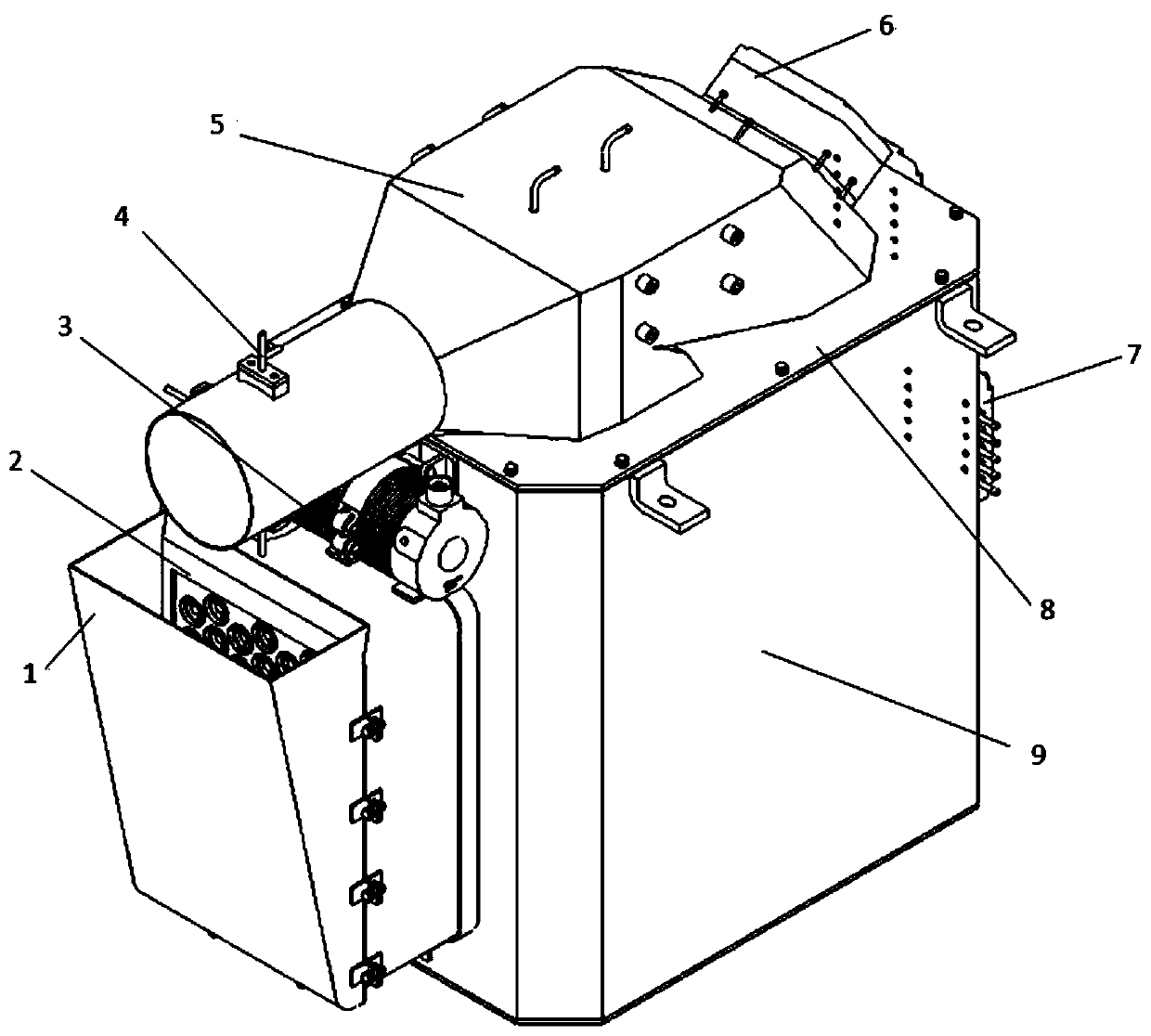 Testable armored vehicle air filter