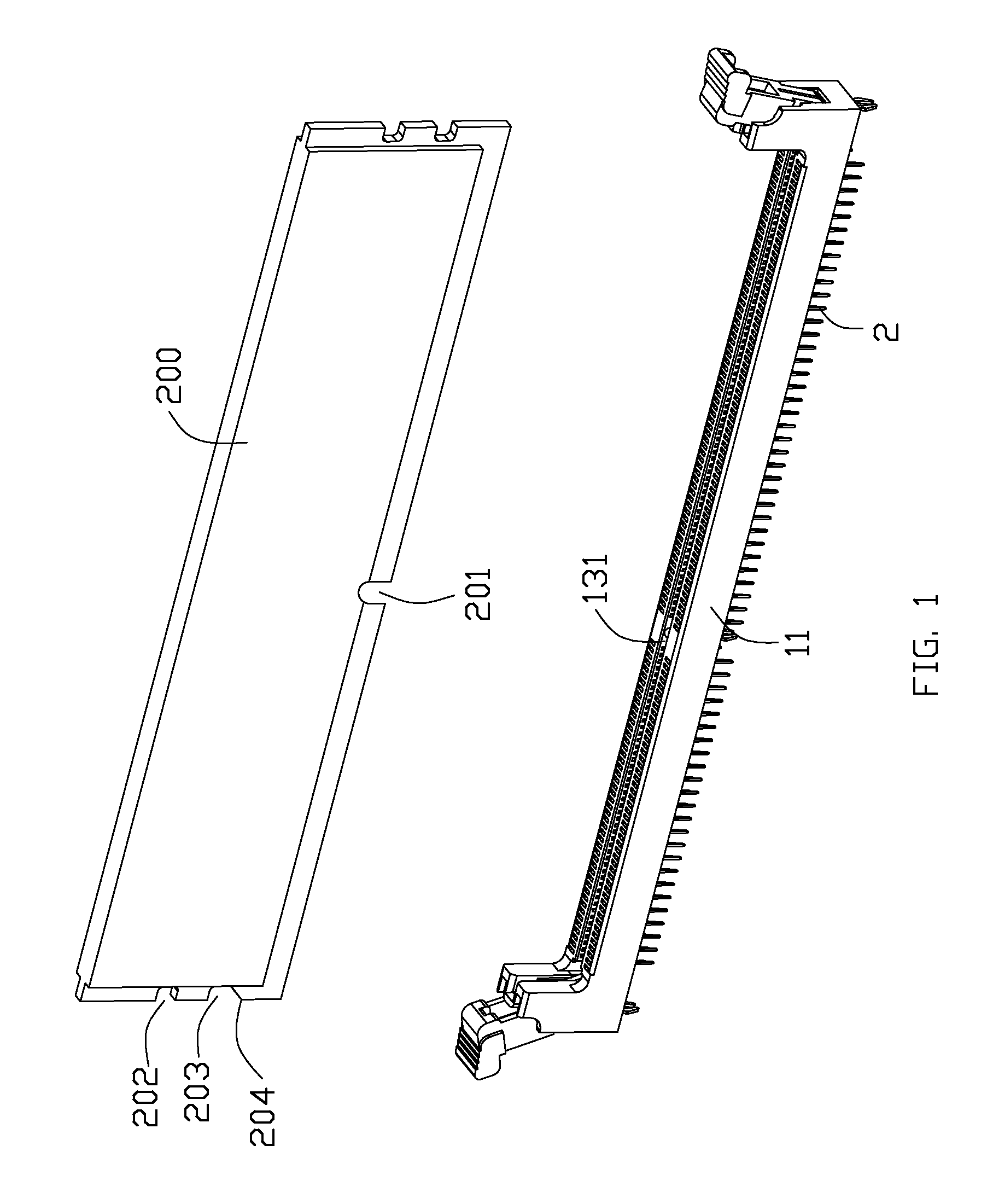 Card edge connector