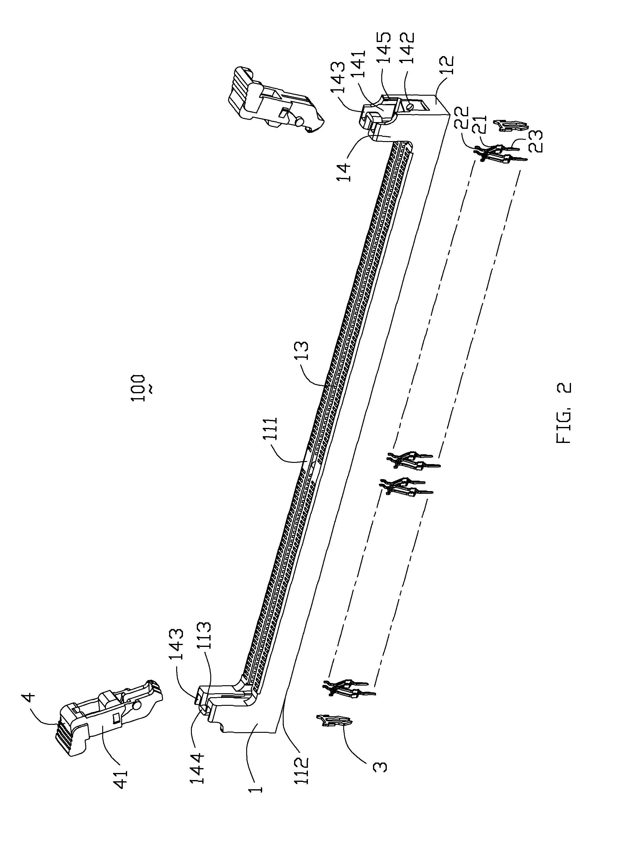 Card edge connector