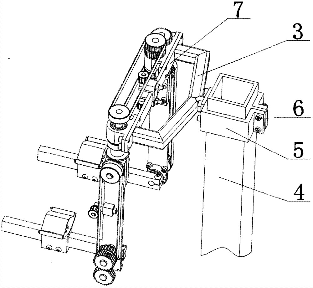 Automatic shoulder joint rehabilitation training device