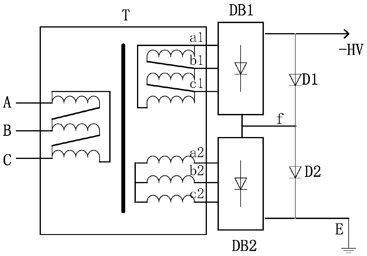 220 kV ultrahigh-voltage electrostatic dust removal power supply