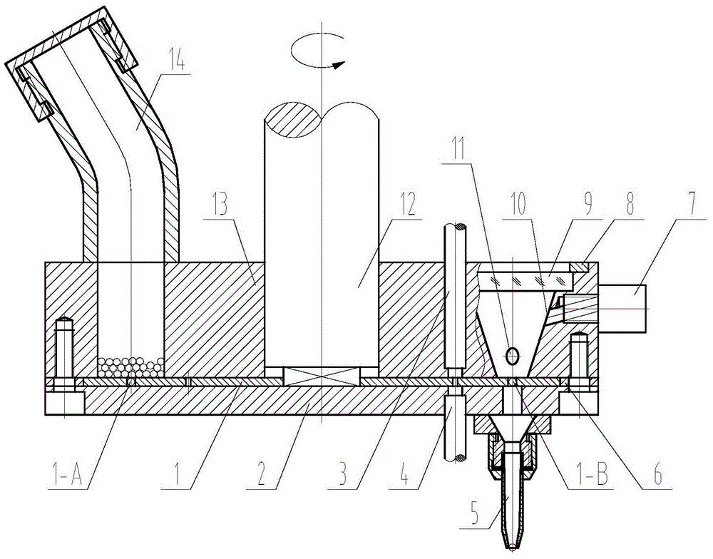 A solder ball pump head for laser soldering