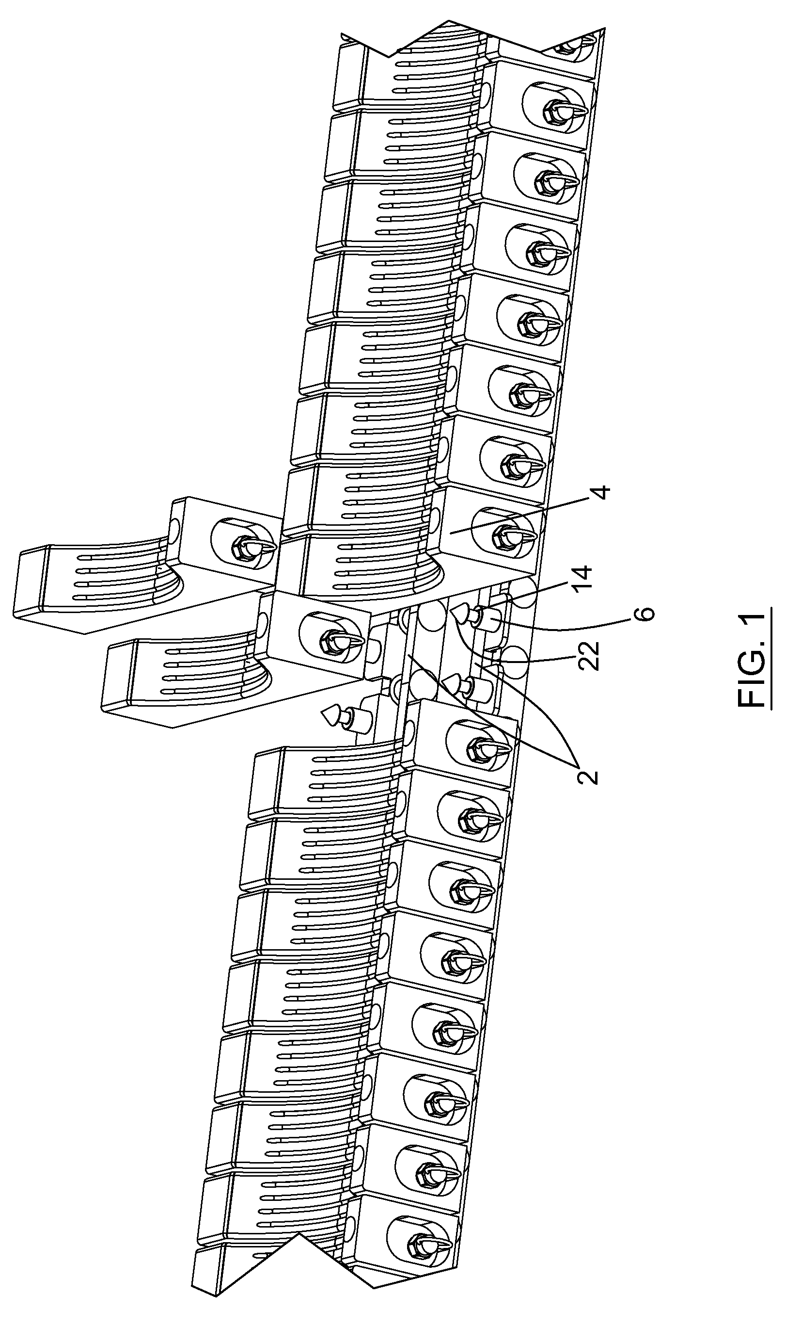 Modular conveyor belt