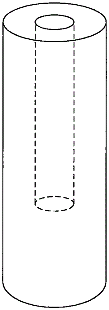 Mineralized collagen-based biological tooth root scaffold material and preparation method thereof